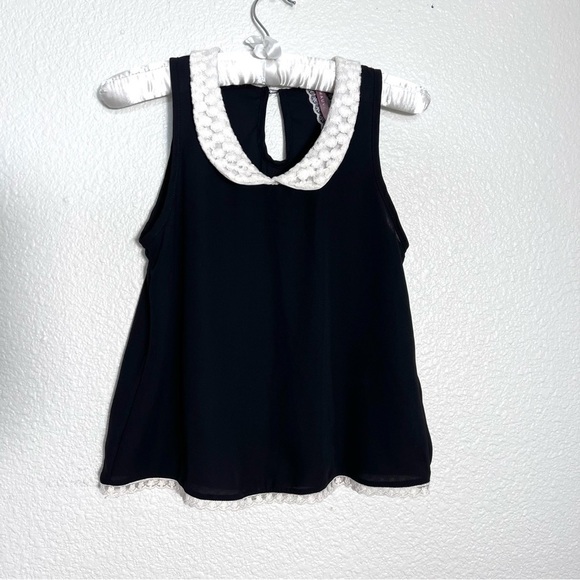 Mauve Peter Pan Crochet Collar‎ Retro Inspired Size XS Whimsigoth Cosplay Pinup - Picture 1 of 6